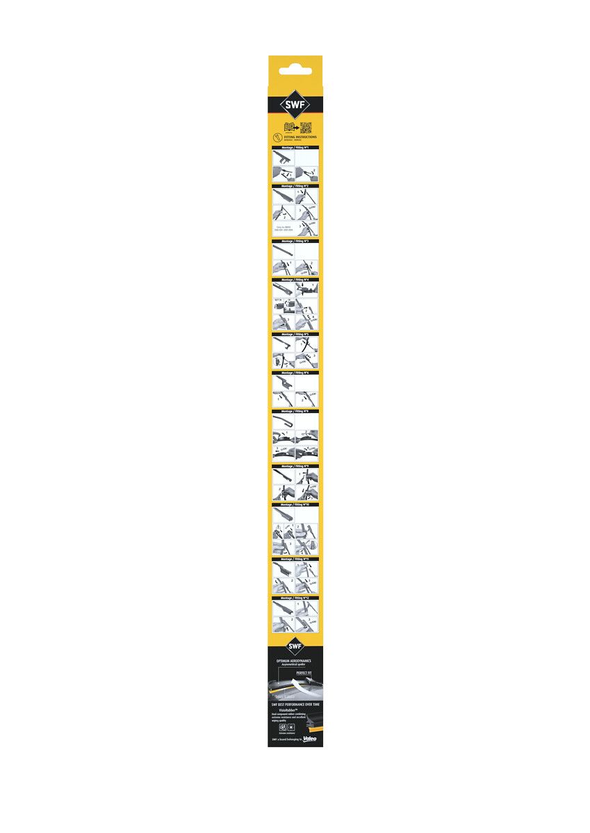 Щітка склоочисника К-Т БАСКАРКАСНИЙ VISIOFLEX (660+500) SWF (119414) SWF фото 9