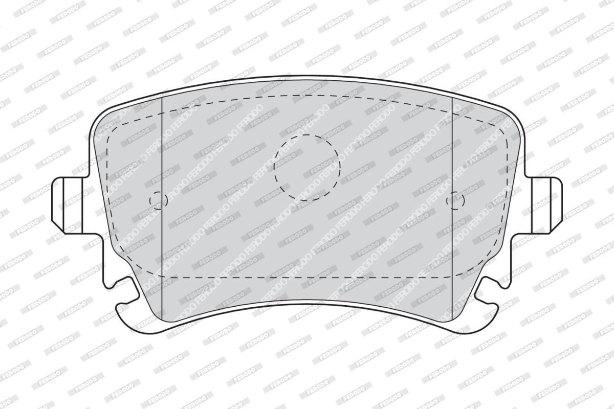 Колодки гальмівні дискові AUDI A6 C6 (4F2) 3.0 2004.04-2011.08 FERODO (FDB1655) Ferodo фото 5