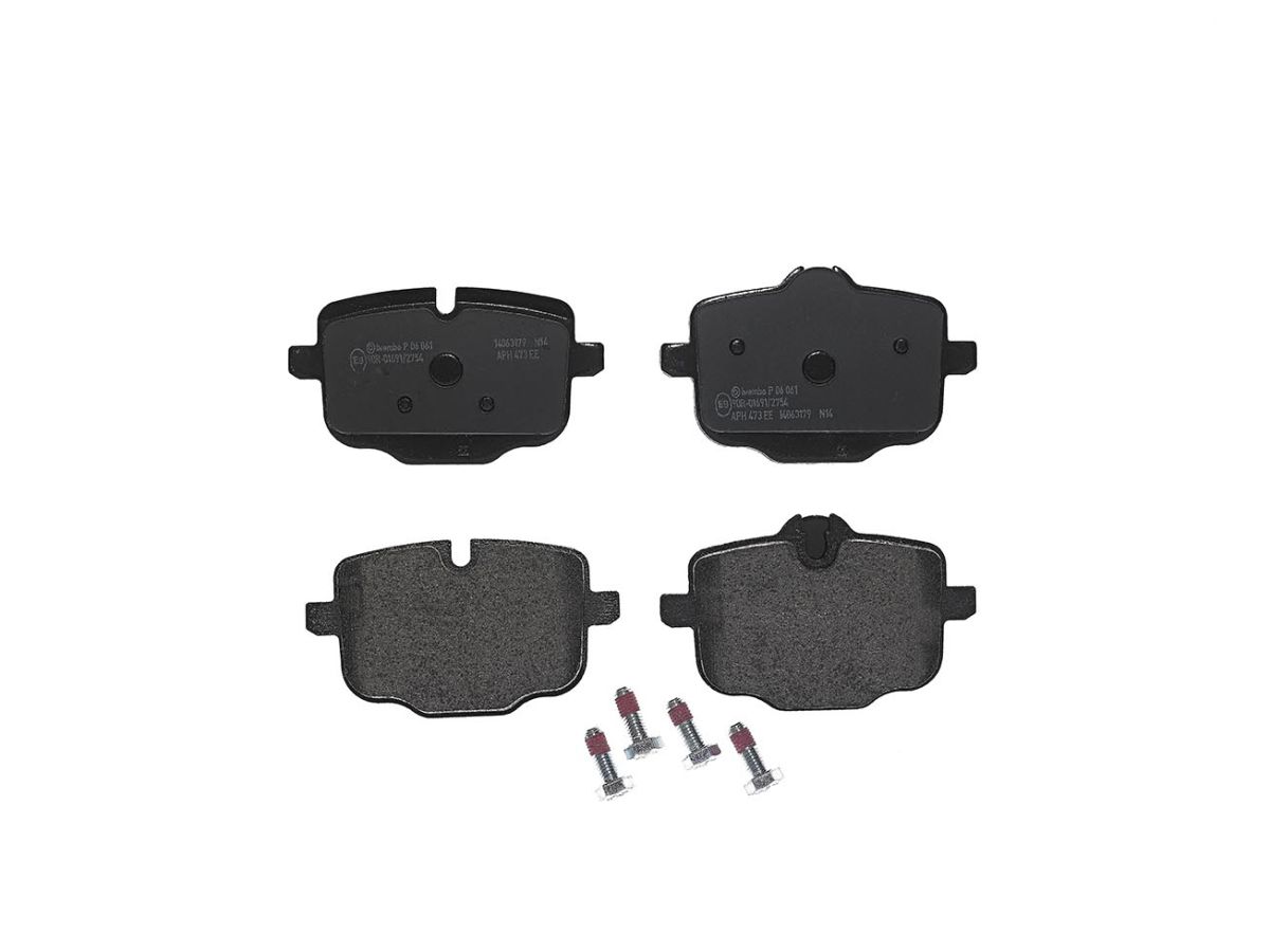Колодки гальмівні дискові BMW 5 (F10) 3.0 2009.01-2016.10 BREMBO (P06061) BREMBO фото 3