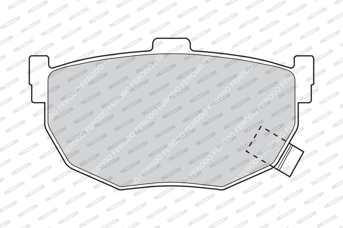 Комплект гальмівних колодок задн , HYUNDAI COUPE I, COUPE II, ELANTRA III, LANTRA I, LANTRA II, S, TIBURON, KIA CERATO I, CERATO II, CERATO III, CERATO KOUP II, CERATO KOUP III 1.5-3.0 01.83- фото 3