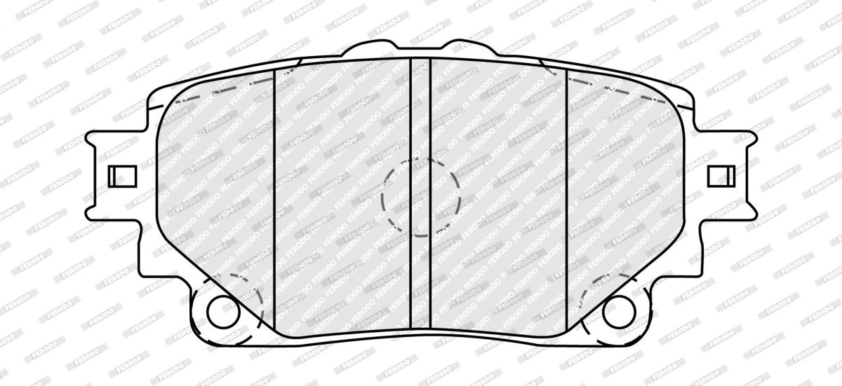 Комплект гальмівних колодок задн , LEXUS NX II, RX, RZ, UX, TOYOTA BZ4X, HIGHLANDER, RAV 4 V, YARIS CROSS 1.5-Electric 12.18- фото 3