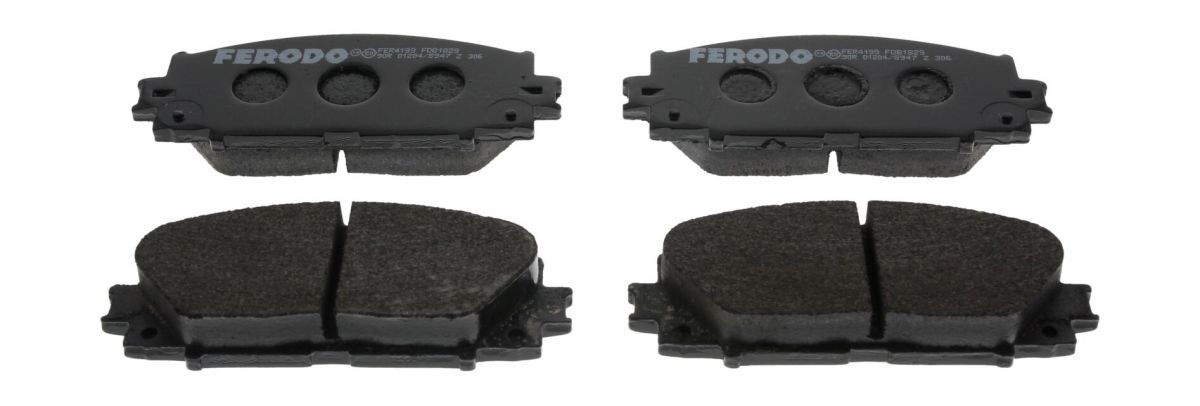 Колодки гальмівні дискові TOYOTA YARIS (_P13_) 1.0 2010.12- FERODO (FDB1829) Ferodo фото 4