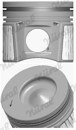 Поршень FORD 83.0 1.8TDCI BHPA/P7PA/P7PB/R2PA/R3PA NURAL (87-437007-10) Nural фото 4