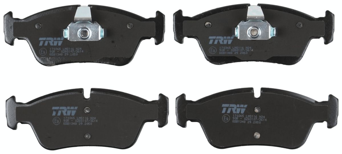 Комплект гальмівних колодок передн , BMW 3 (E36), 3 (E46), Z3 (E36), Z4 (E85) 1.6-3.0 09.90-02.09 фото 3