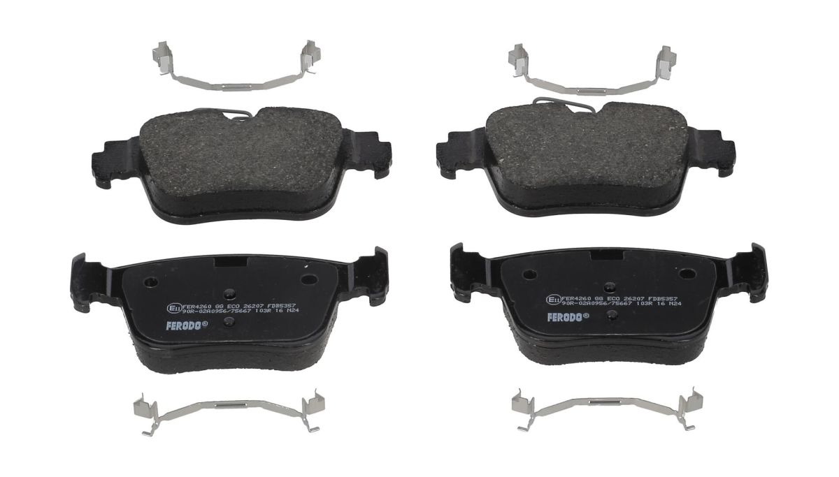 Комплект гальмівних колодок задн , AUDI A3, A3 ALLSTREET, CUPRA FORMENTOR, LEON, LEON SPORTSTOURER, TERRAMAR, SKODA OCTAVIA IV, VW CADDY CALIFORNIA V CAMPER, CADDY V 1.0-2.5 07.19- фото 2