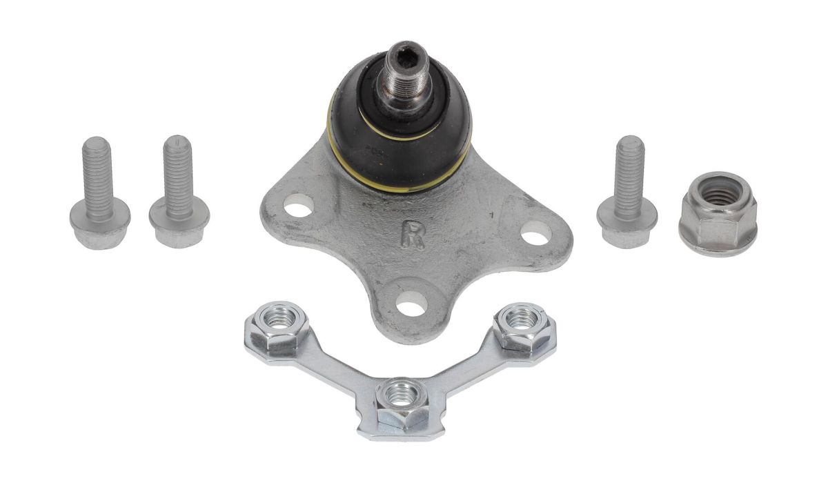 Шарова опора прав (нижн передн) (діаметр конуса 18,2mm) AUDI A2, SEAT CORDOBA, IBIZA III, SKODA FABIA I, FABIA I PRAKTIK, FABIA II, FABIA II PRAKTIK, ROOMSTER, ROOMSTER PRAKTIK 1.0-2.0 08.99- фото 2