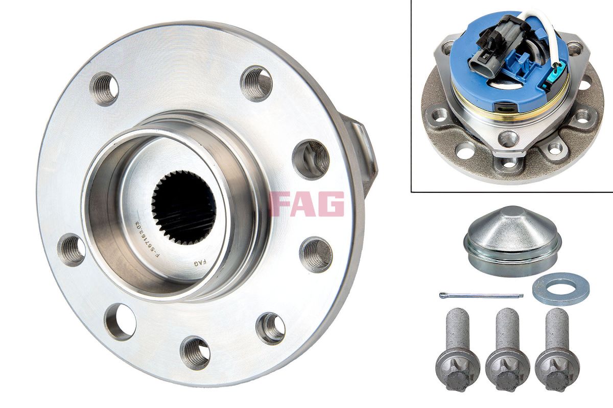 Маточина колеса в зборі OPEL ASTRA G CLASSIC (T98) - 1.4 16V (F69) (2004.03 - 2009.07) FAG (713 6440 60) FAG фото 6