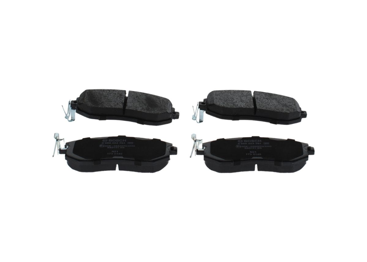 Колодки гальмівні дискові SUBARU FORESTER (SJ_) 2.5 2012.11- BOSCH (0986494761) Bosch фото 4