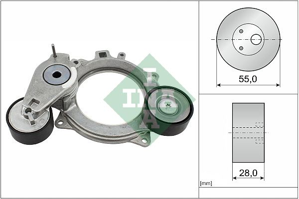 Натяжитель ремня генератора Audi A4/A5/A6/A7/Q5 2.0D 18- фото 8