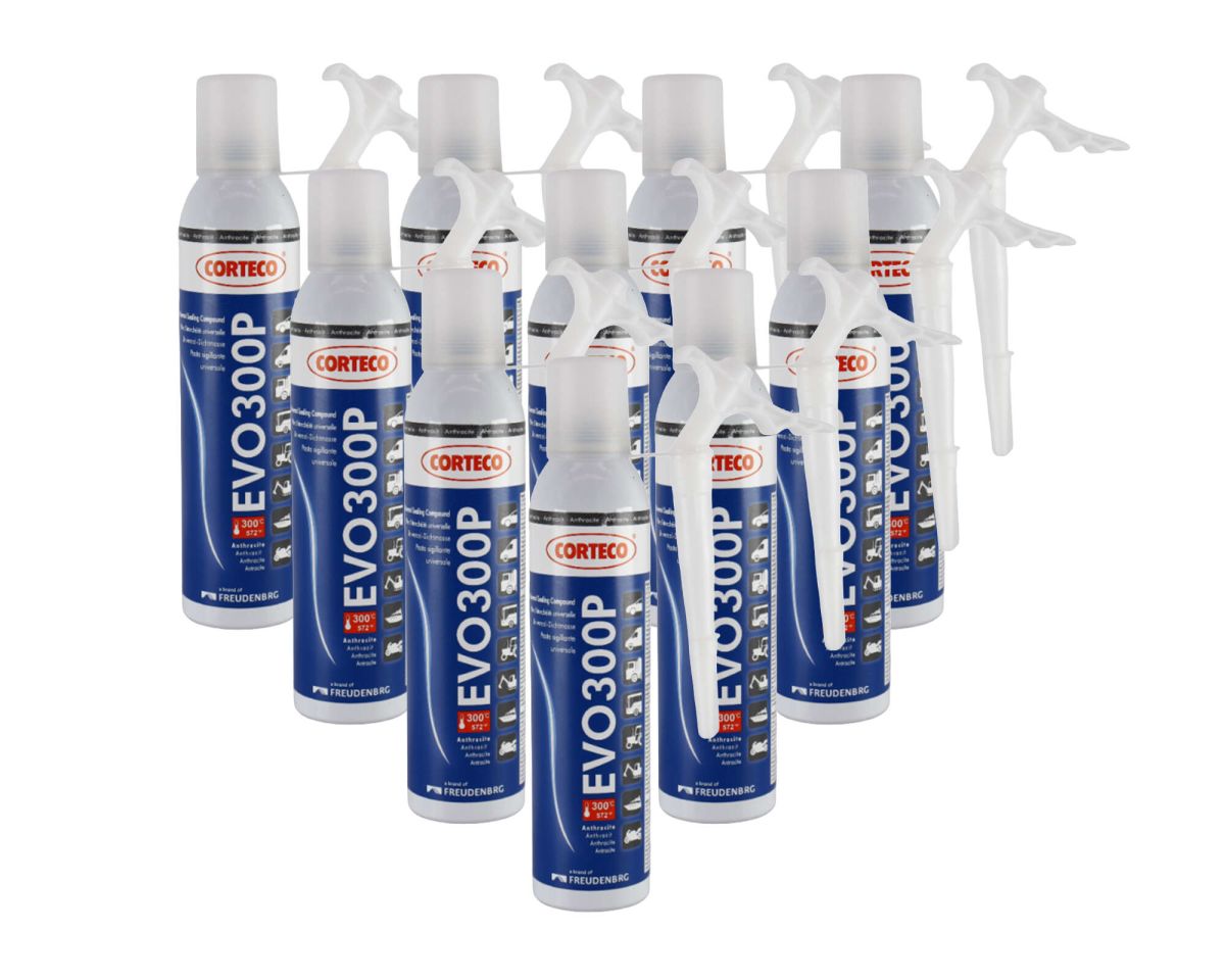 Герметик EVO300P (-70C +300C) 200ml (черный) фото 9