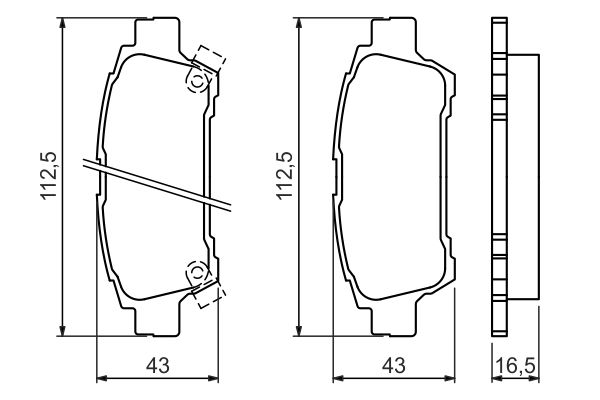 Колодки тормозные (задние) Toyota Avensis/ Privia 2.0/2.0D 01-09 фото 12