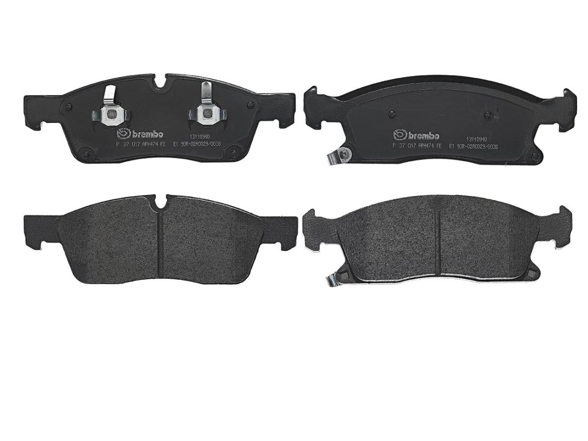 Колодки гальмівні дискові DODGE DURANGO (WD) 3.6 2010.12- BREMBO (P37017) BREMBO фото 4