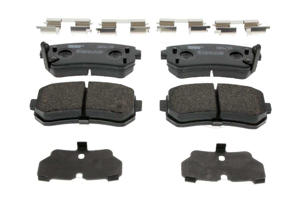Колодки гальмівні дискові HYUNDAI ACCENT III ЛІФТБЕК (MC) 1.4 2005.11-2012.12 FERODO (FDB1956) Ferodo фото 4