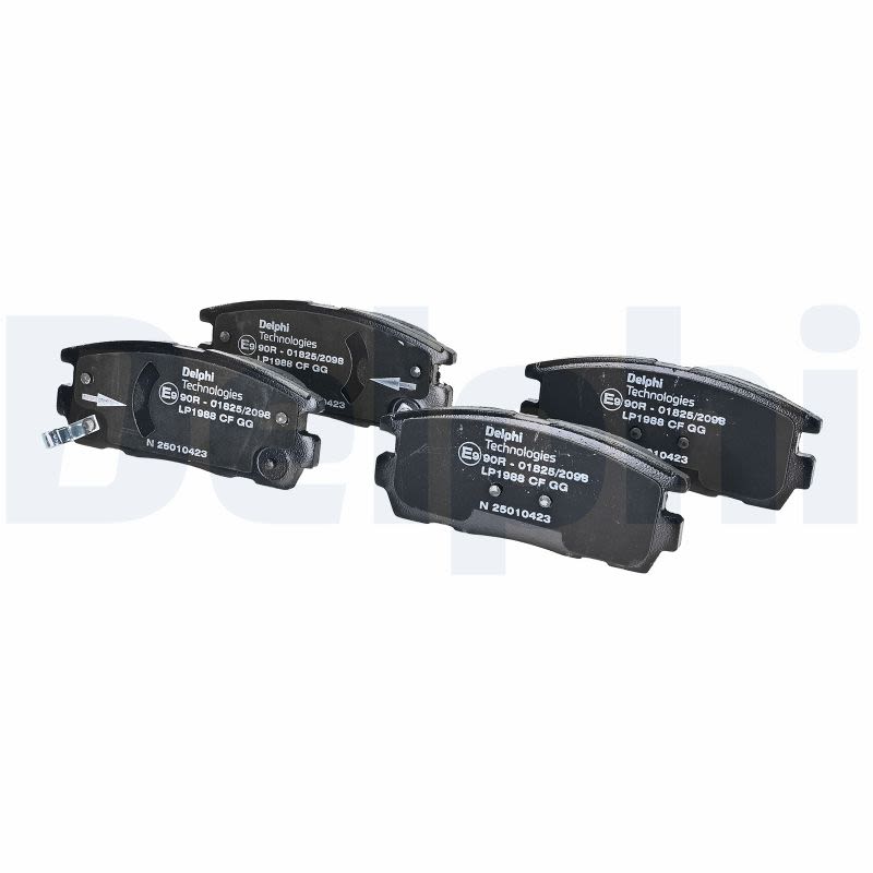 Комплект гальмівних колодок задн , CHEVROLET CAPTIVA, EQUINOX, HYUNDAI TERRACAN, OPEL ANTARA A, PONTIAC TORRENT 2.0D-3.4 11.01- фото 2