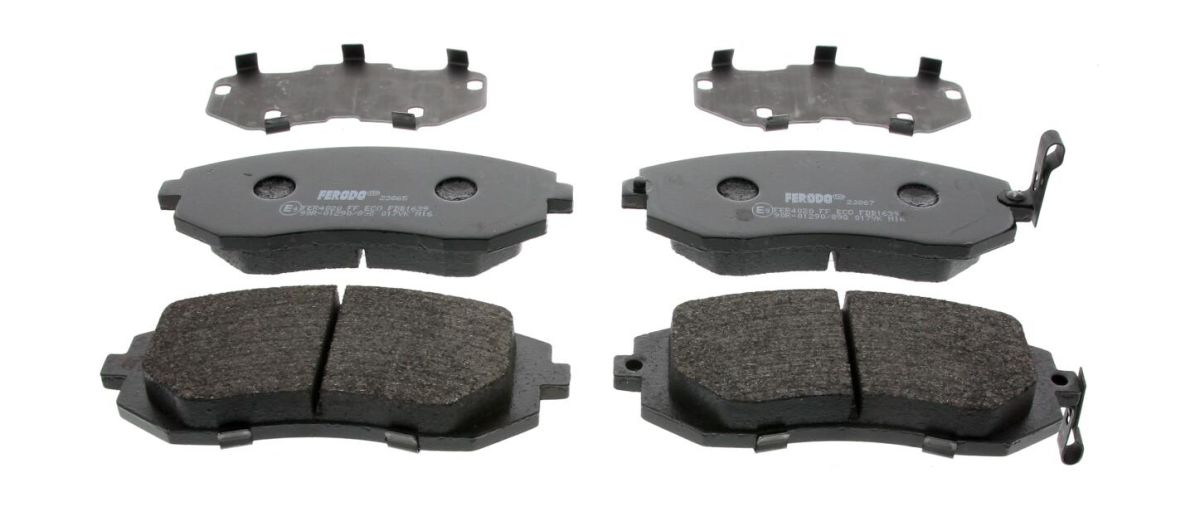 Колодки гальмівні дискові SUBARU FORESTER (SG_) 2.0 2002.02-2012.12 FERODO (FDB1639) Ferodo фото 4
