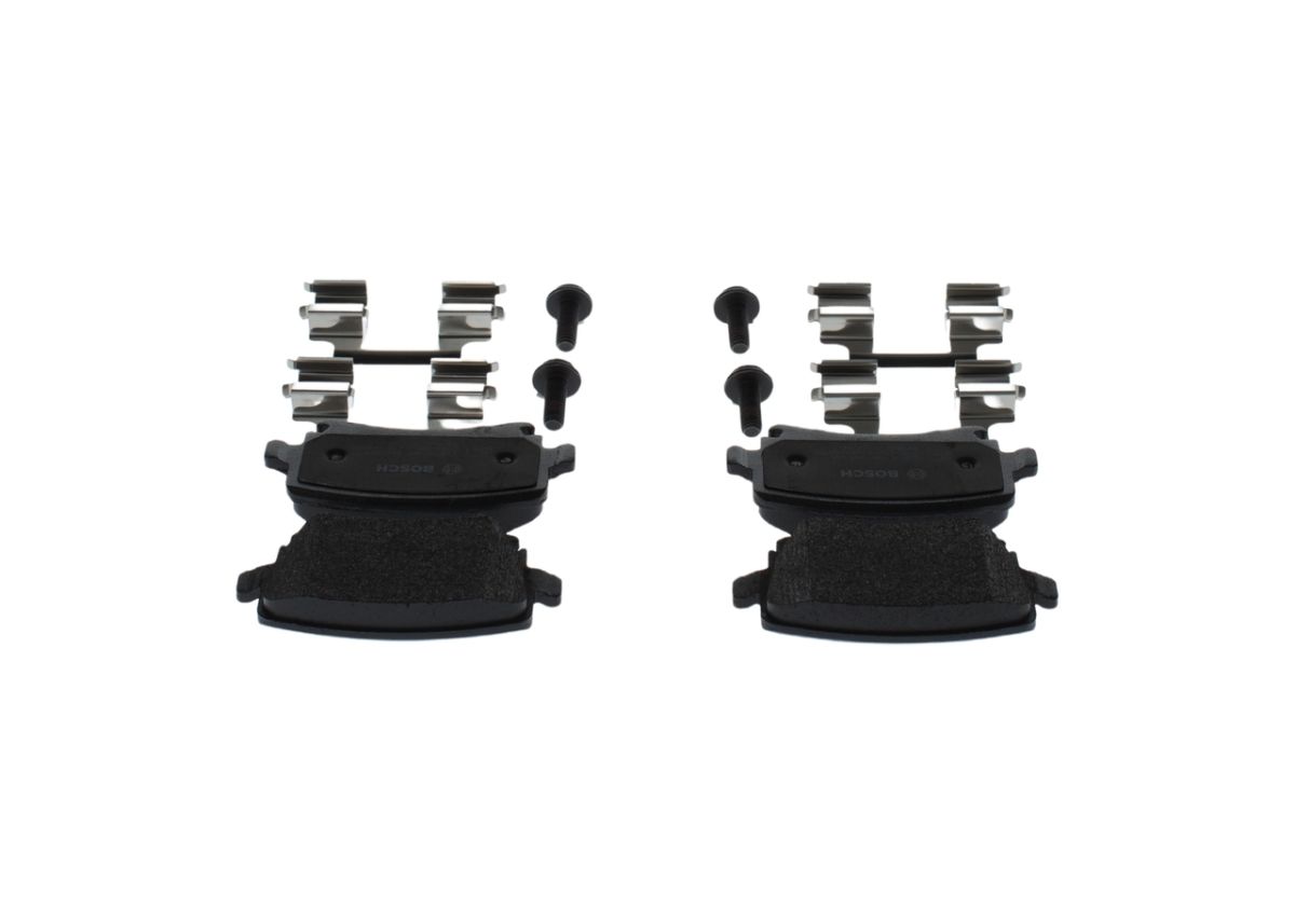 Комплект гальмівних колодок задн , AUDI A3, A6 C6, TT, SEAT LEON, LEON SC, LEON ST, SKODA OCTAVIA III, SUPERB II, VW CC B7, EOS, GOLF V, GOLF VI, PASSAT ALLTRACK B7, PASSAT B6 1.0-4.2 07.03-10.20 фото 3