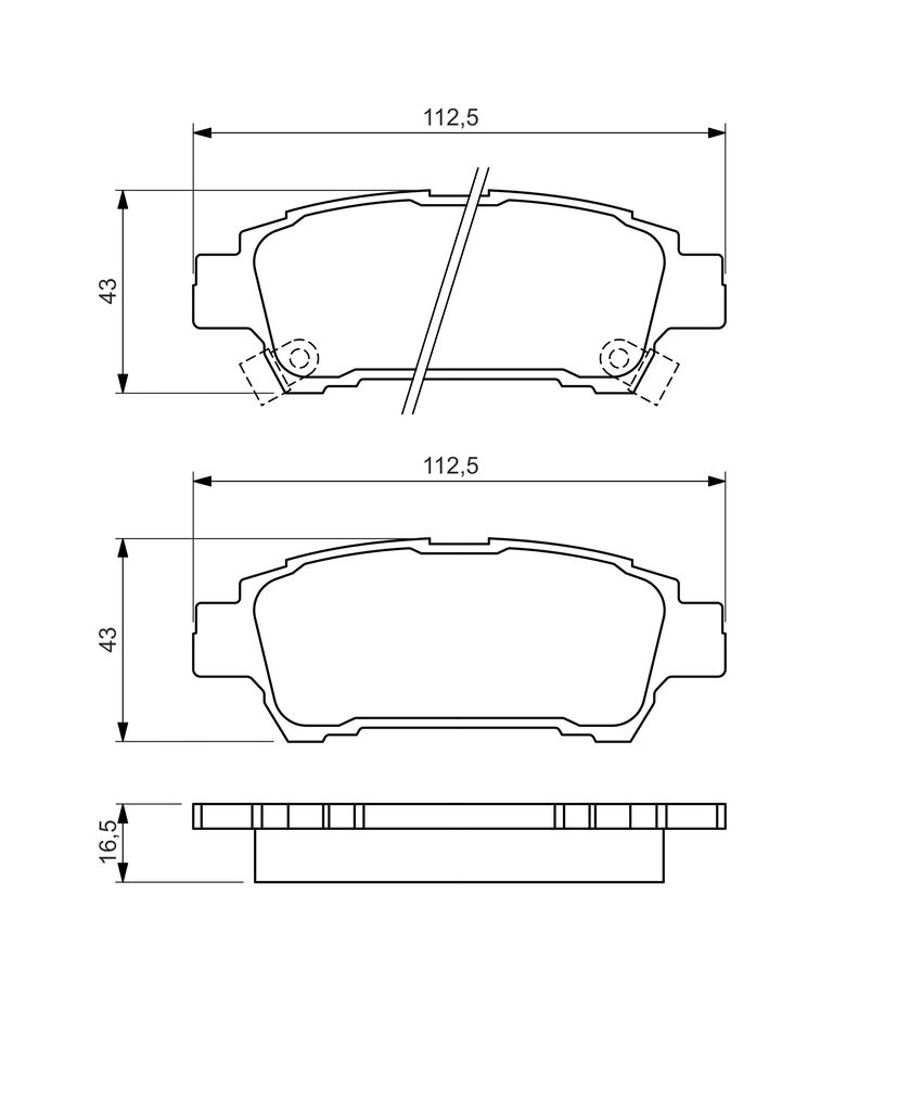 Колодки тормозные (задние) Toyota Avensis/ Privia 2.0/2.0D 01-09 фото 11