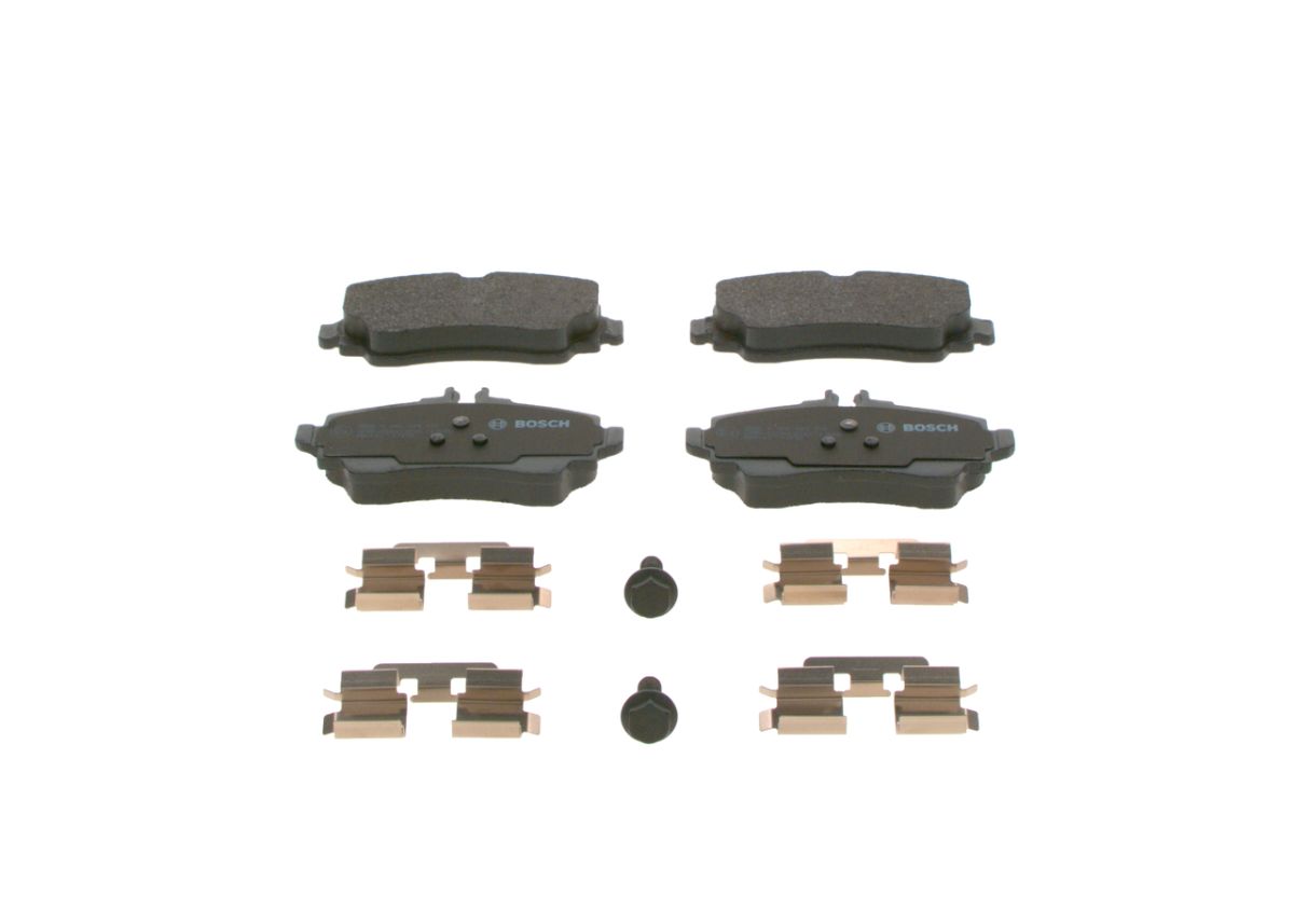 Колодки гальмівні дискові MB A-CLASS (W168) 1.4 1997.07-2005.08 BOSCH (0 986 424 470) Bosch фото 4