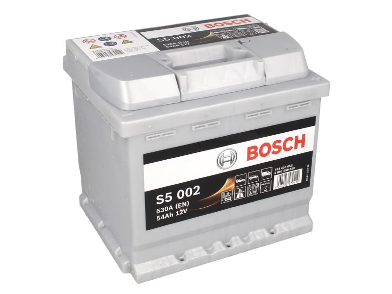 Акумуляторна батарея 54Ah/530A (207x175x190/+R/B13) Bosch фото 10