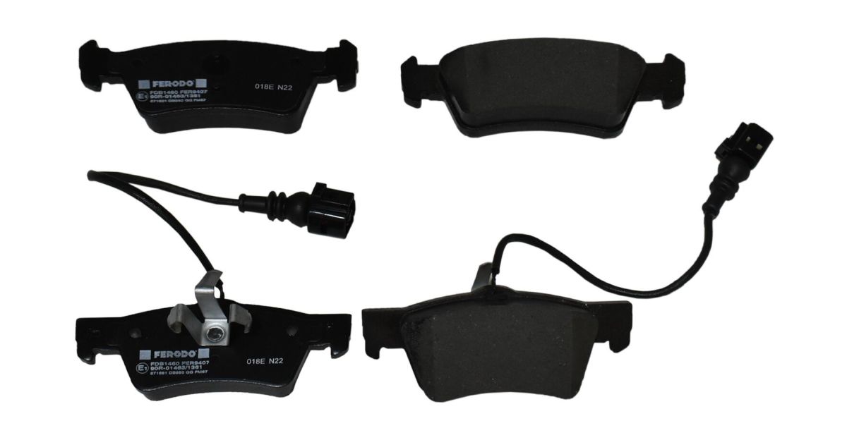Колодки гальмівні дискові VW TOUAREG (7LA, 7L6, 7L7) 3.0 2002.10-2013.01 FERODO (FDB1460) Ferodo фото 5