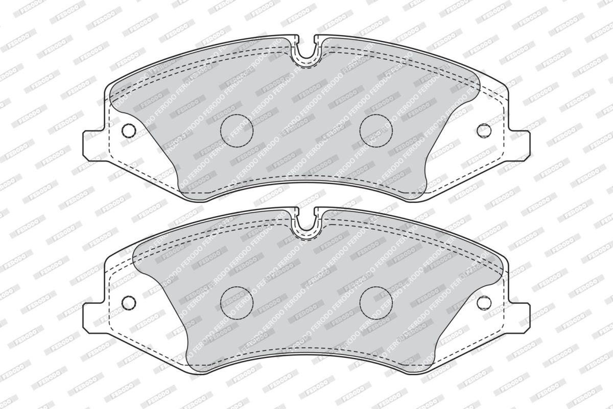 Колодки гальмівні дискові LAND ROVER RANGE ROVER III (L322) 3.6 2002.03-2012.12 FERODO (FDB4104) Ferodo фото 5