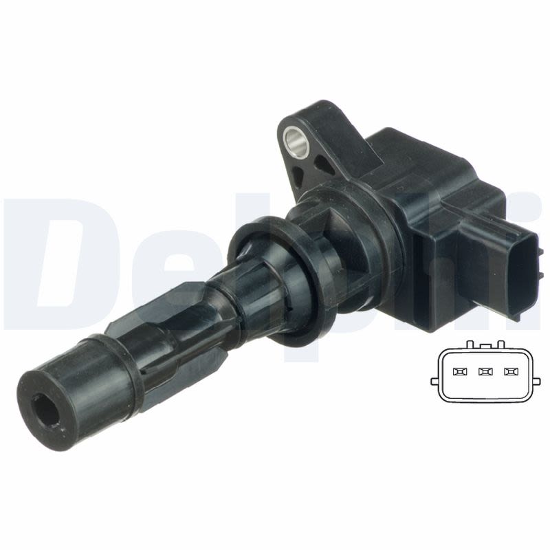 Котушка запалювання Mazda 3 2.3 MPS Turbo 08-14/5 2.0 05- Delphi фото 9