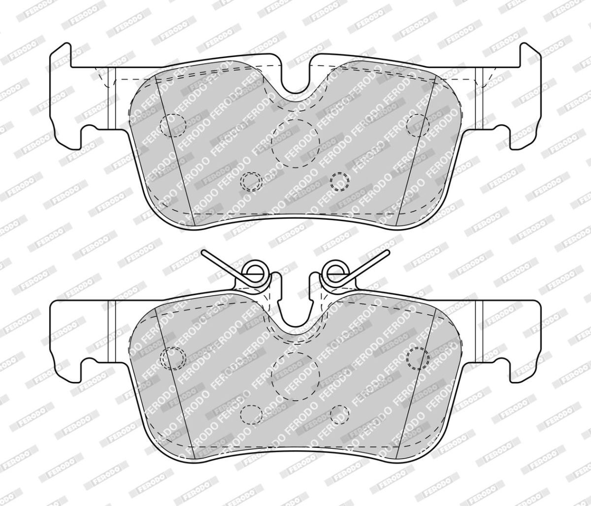 Колодки гальмівні дискові BMW I3 (I01) 0.6 2013.08- FERODO (FDB4954) Ferodo фото 5