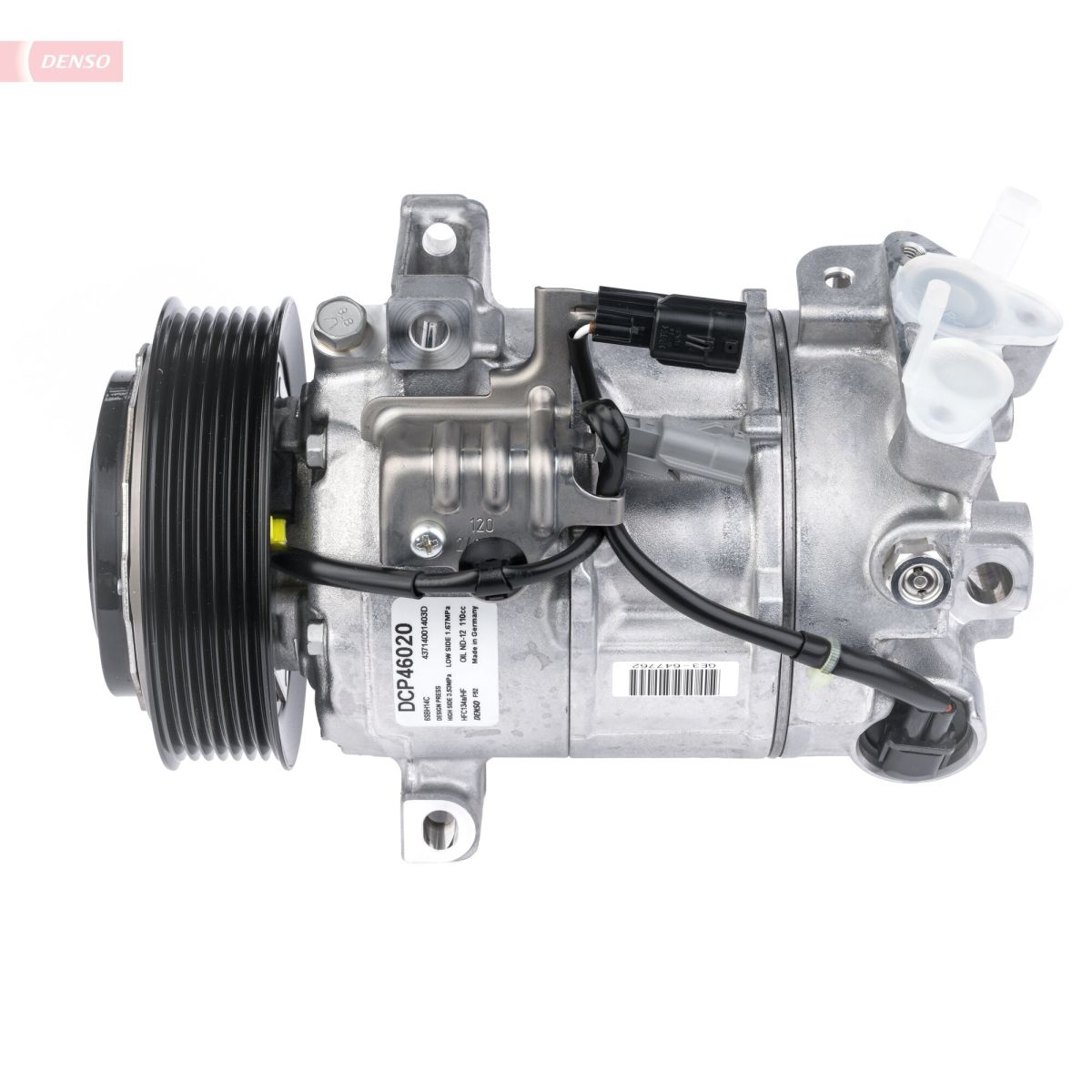 Компресор кондиціонера NISSAN QASHQAI II (J11, J11_) 1.2 2013.11 - 1.2 DIG-T HRA2DDT DENSO (DCP46020) Denso фото 10