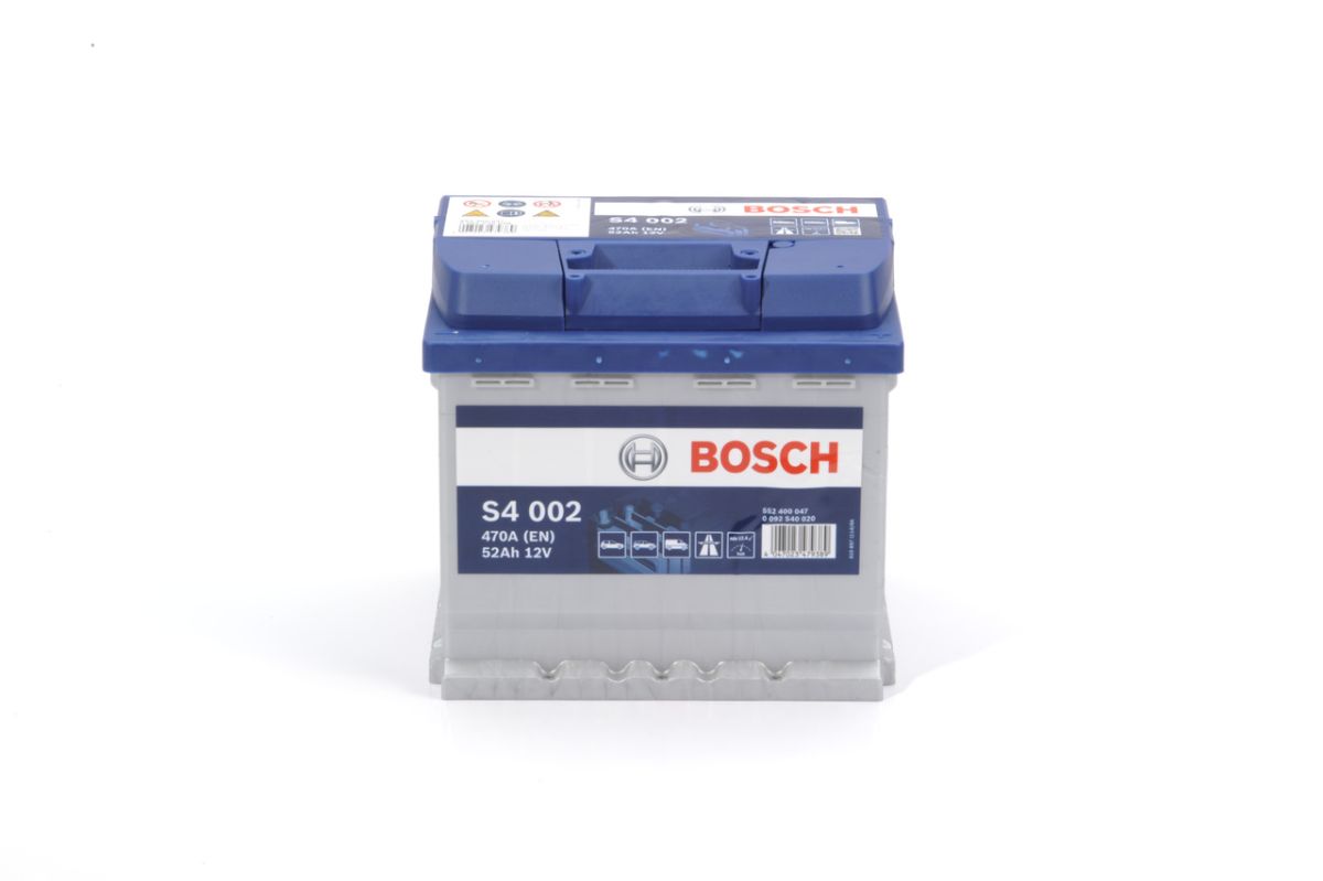 Акумуляторна батарея 52Ah/470A (207x175x190/+R/B13) S4 Bosch фото 11
