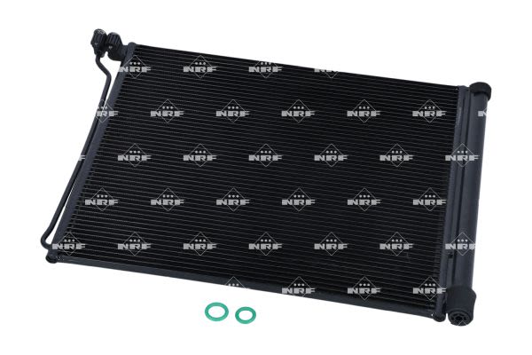 Радіатор кондиціонера (з осушувачем) BMW X5 (E70/F15/F85)/X6 (E71/E72/F16/F86) 09-19 N57/N63/S63 NRF фото 11