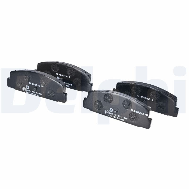 Комплект гальмівних колодок задн , MAZDA 323 F V, 323 F VI, 6, MITSUBISHI GALANT IV 1.8-2.5 09.80-07.13 фото 4
