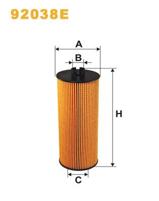Фільтр масляний MB Atego 98- (OM902/906) WIX Filters фото 11