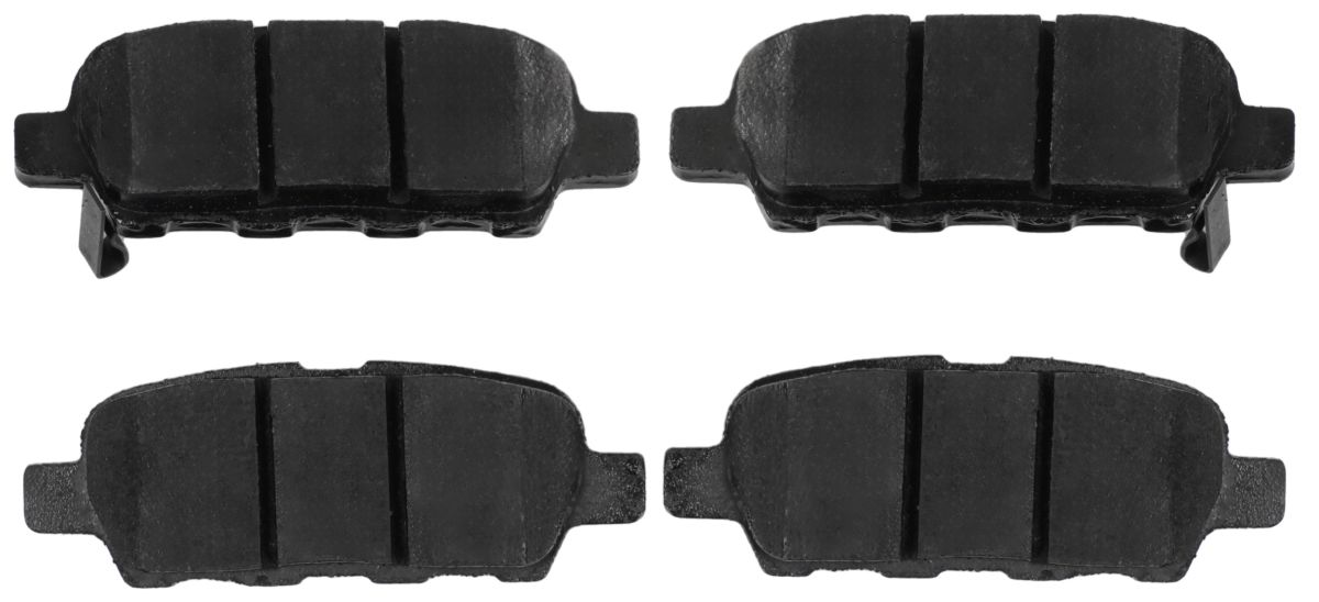 Комплект гальмівних колодок задн , INFINITI EX, FX, G, JX, M35, M45, QX60, KIA SPORTAGE II, NISSAN 350Z, ALTIMA, CUBE, ELGRAND, JUKE, LEAF, MAXIMA, MAXIMA VI, MURANO I 1.5D-Electric 06.01- фото 4