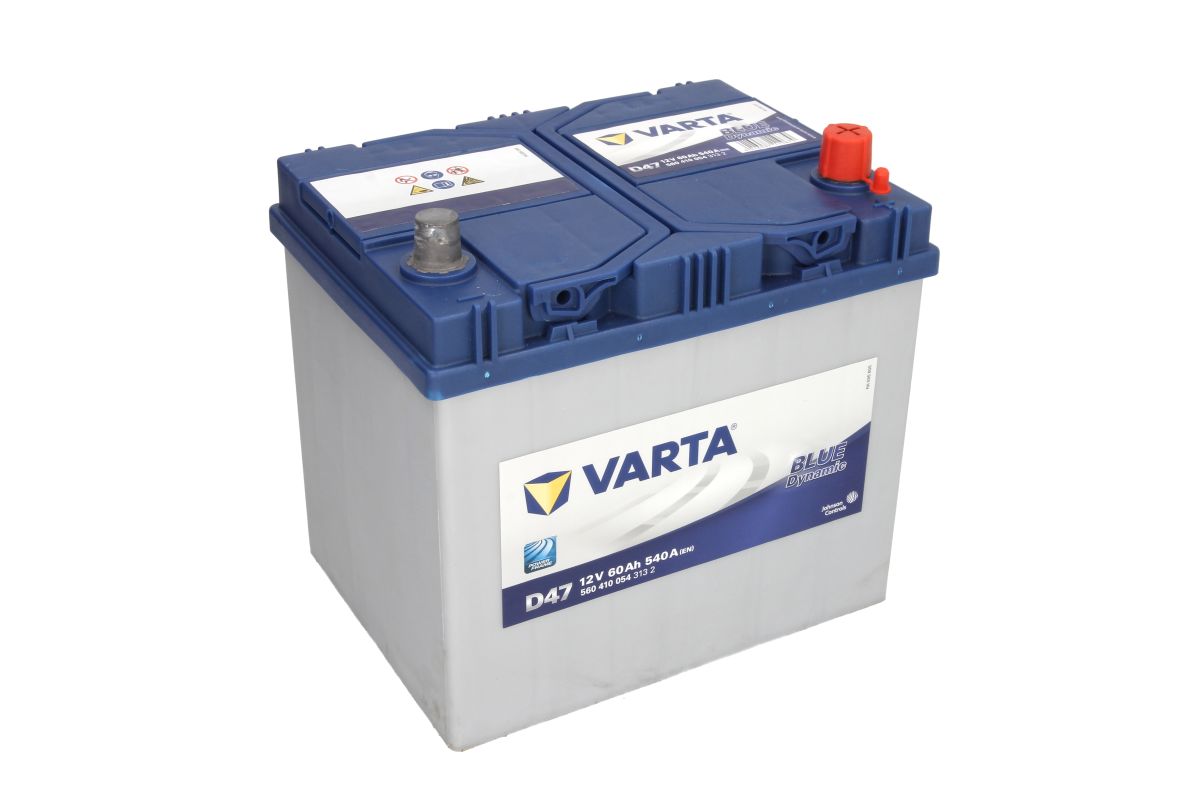 Akumulator VARTA BLUE DYNAMIC D47 - 60Ah 540A P+ - Sklep Inter Cars