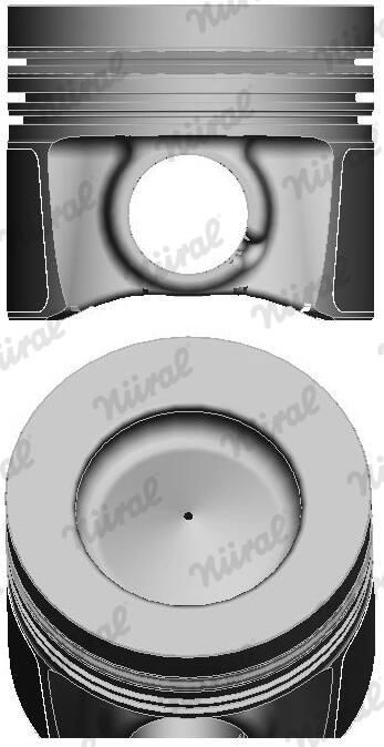 Поршень VAG 79.5 CLHA/CRKB/CLHB NURAL (87-444100-00) Nural фото 4