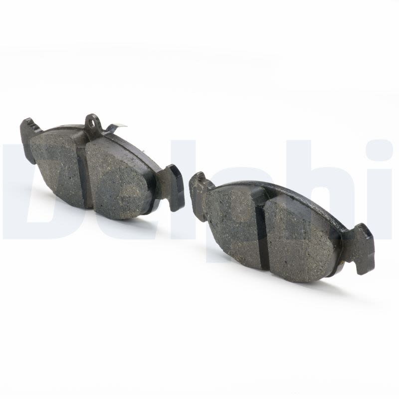 Комплект гальмівних колодок передн , CHEVROLET CORSA, LANOS, TIGRA, DAEWOO CIELO, LANOS, LEMANS, NEXIA, JAGUAR XJ, OPEL ASTRA F, ASTRA F CLASSIC, COMBO, CORSA A, CORSA A TR 1.0-4.0 09.82- фото 3