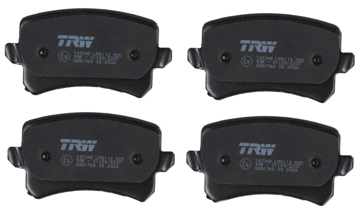 Комплект гальмівних колодок задн , AUDI A6 C6, Q3, SEAT ALHAMBRA, VW CC B7, PASSAT ALLTRACK B7, PASSAT B6, PASSAT B7, SHARAN, TIGUAN 1.4-4.2 05.04-12.22 фото 7