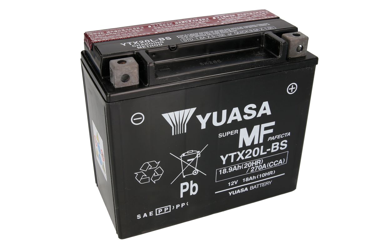 Аккумулятор yuasa ytx20l bs