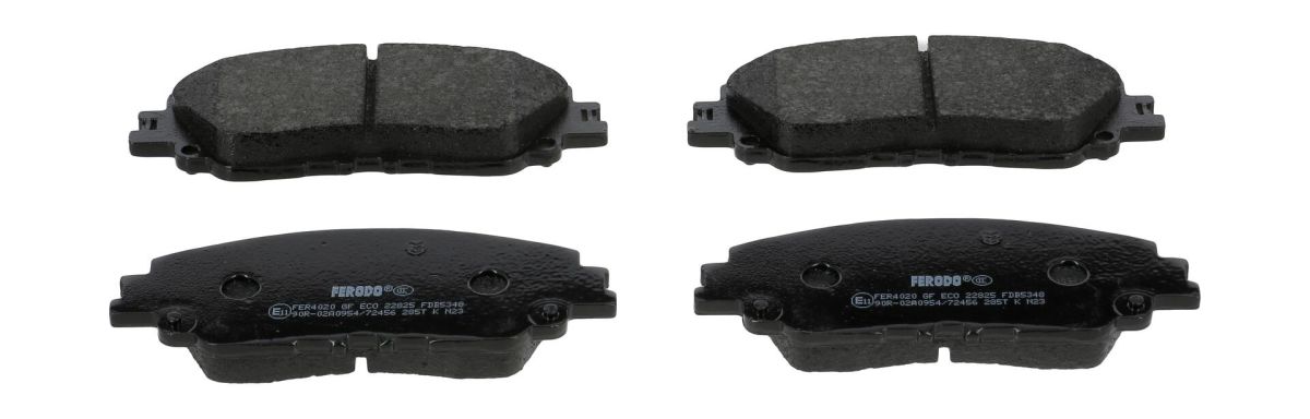 Комплект гальмівних колодок передн , LEXUS ES, UX, TOYOTA CAMRY, COROLLA CROSS, PRIUS, RAV 4 V 1.8H-Electric 08.17- фото 2