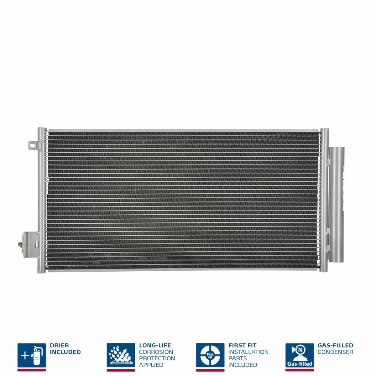 Конденсер кондиціонера FIAT 500 L (12-) 0.9 TWINAIR TURBO (+) NISSENS (940395) Nissens фото 4