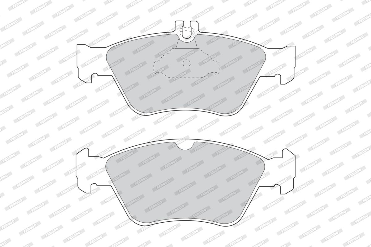 Колодки гальмівні дискові MB E-CLASS (W210) 2.0 1995.06-2003.08 FERODO (FDB1049) Ferodo фото 5