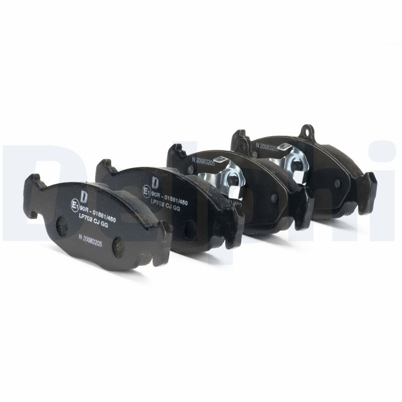 Комплект гальмівних колодок передн , CHEVROLET CORSA, LANOS, TIGRA, DAEWOO CIELO, LANOS, LEMANS, NEXIA, JAGUAR XJ, OPEL ASTRA F, ASTRA F CLASSIC, COMBO, CORSA A, CORSA A TR 1.0-4.0 09.82- фото 4