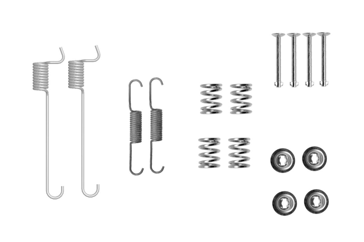 Монтажний к-кт гальмівних колодок NISSAN X-TRAIL I (T30) 2.0 2001.01-2013.12 BOSCH (1 987 475 311) Bosch фото 3