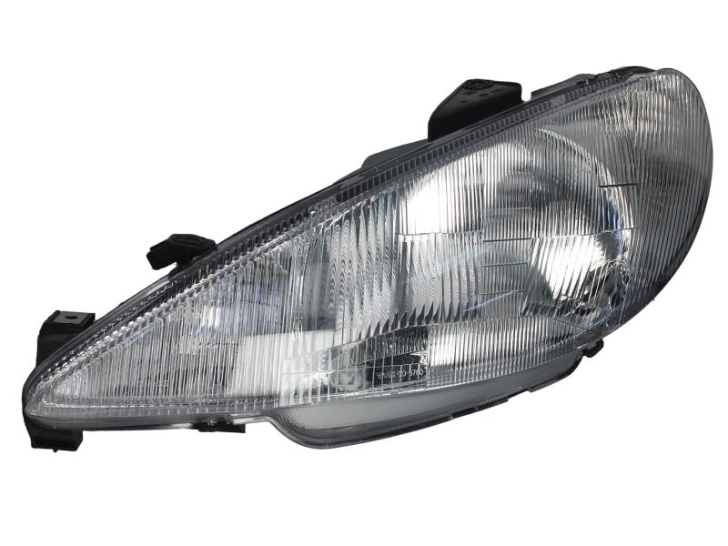 Reflektor świateł TYC 205760282 (Peugeot 206 SW (2E/K