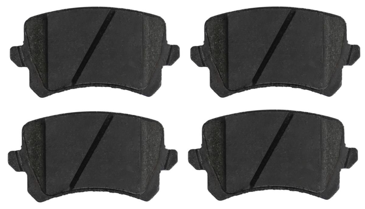 Комплект гальмівних колодок задн , AUDI A6 C6, Q3, SEAT ALHAMBRA, VW CC B7, PASSAT ALLTRACK B7, PASSAT B6, PASSAT B7, SHARAN, TIGUAN 1.4-4.2 05.04-12.22 фото 5