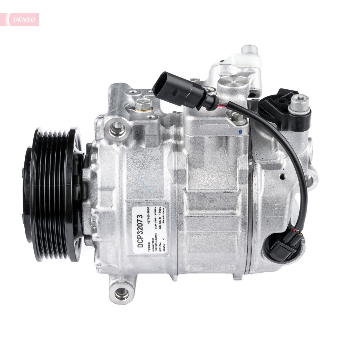 Компресор кондиціонера VW MULTIVAN VI (SGF, SGM, SGN, SHM, SHN), TRANSPORTER 15- DENSO (DCP32073) Denso фото 10