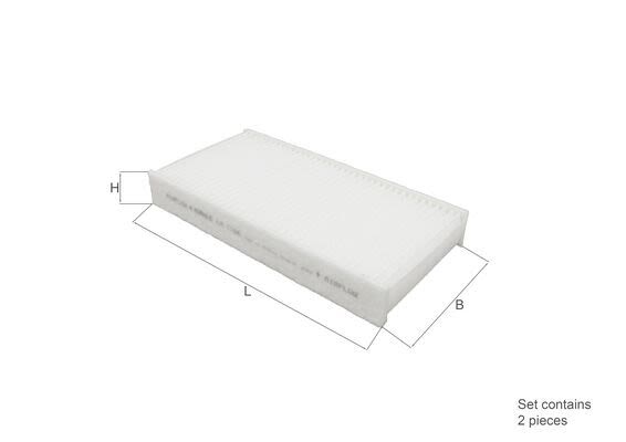 Фільтр салону BMW X1 (F48)/X2 (F39) 15- (к-кт 2 шт ) Knecht фото 12