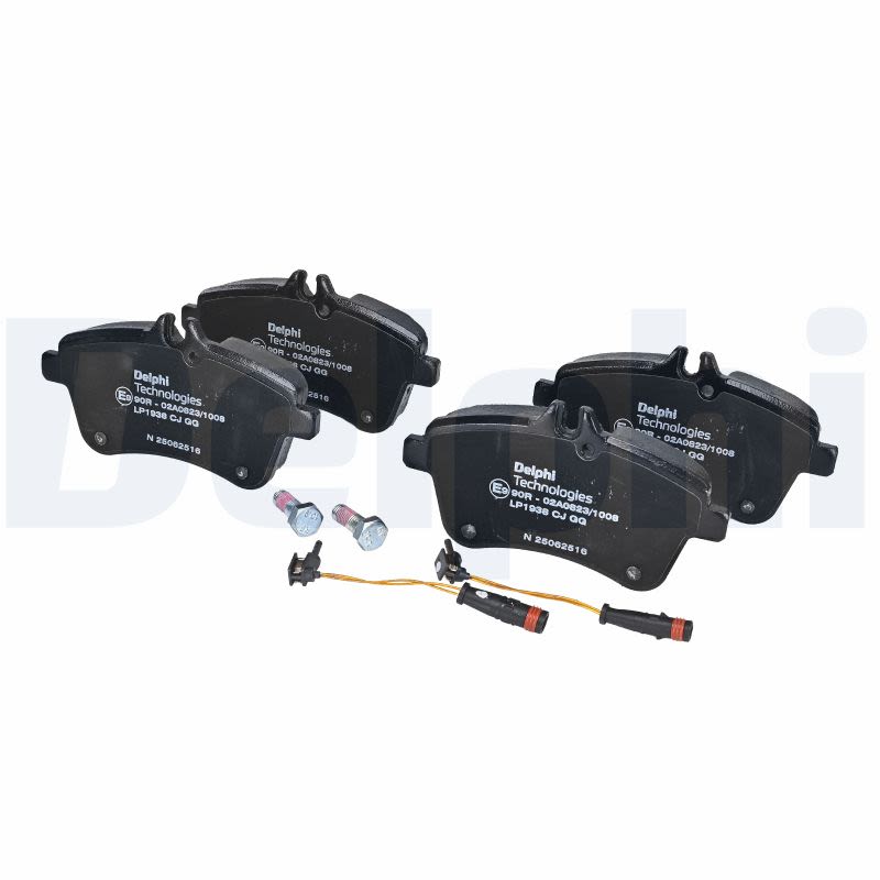 Комплект гальмівних колодок передн , MERCEDES A (W169), B SPORTS TOURER (W245) 1.7-Electric 09.04-06.12