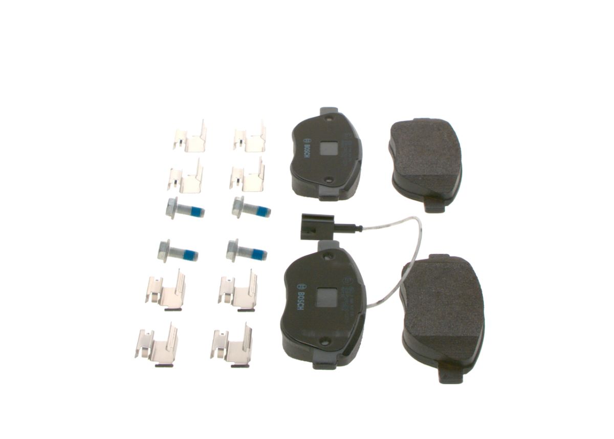 Колодки гальмівні дискові FIAT LINEA (323_, 110_) 1.4 2006.10- BOSCH (0 986 424 596) Bosch фото 4