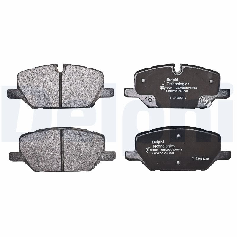 Комплект гальмівних колодок передн , OPEL INSIGNIA B, INSIGNIA B COUNTRY, INSIGNIA B GRAND SPORT 1.5-2.0D 03.17- фото 3